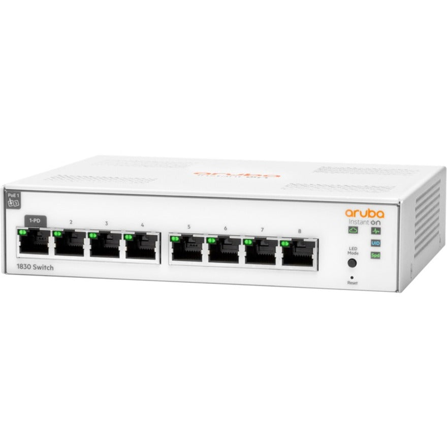 HPE Gigabit Switch - Instant On 8-Port Web-Managed Small Business | TecISoft JL810A#ABA