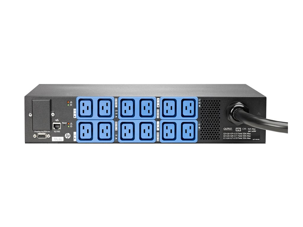 HPE Intelligent Modular Power Distribution Unit - Power distribution unit - 17300 VA - output connectors: 12 - Japan,