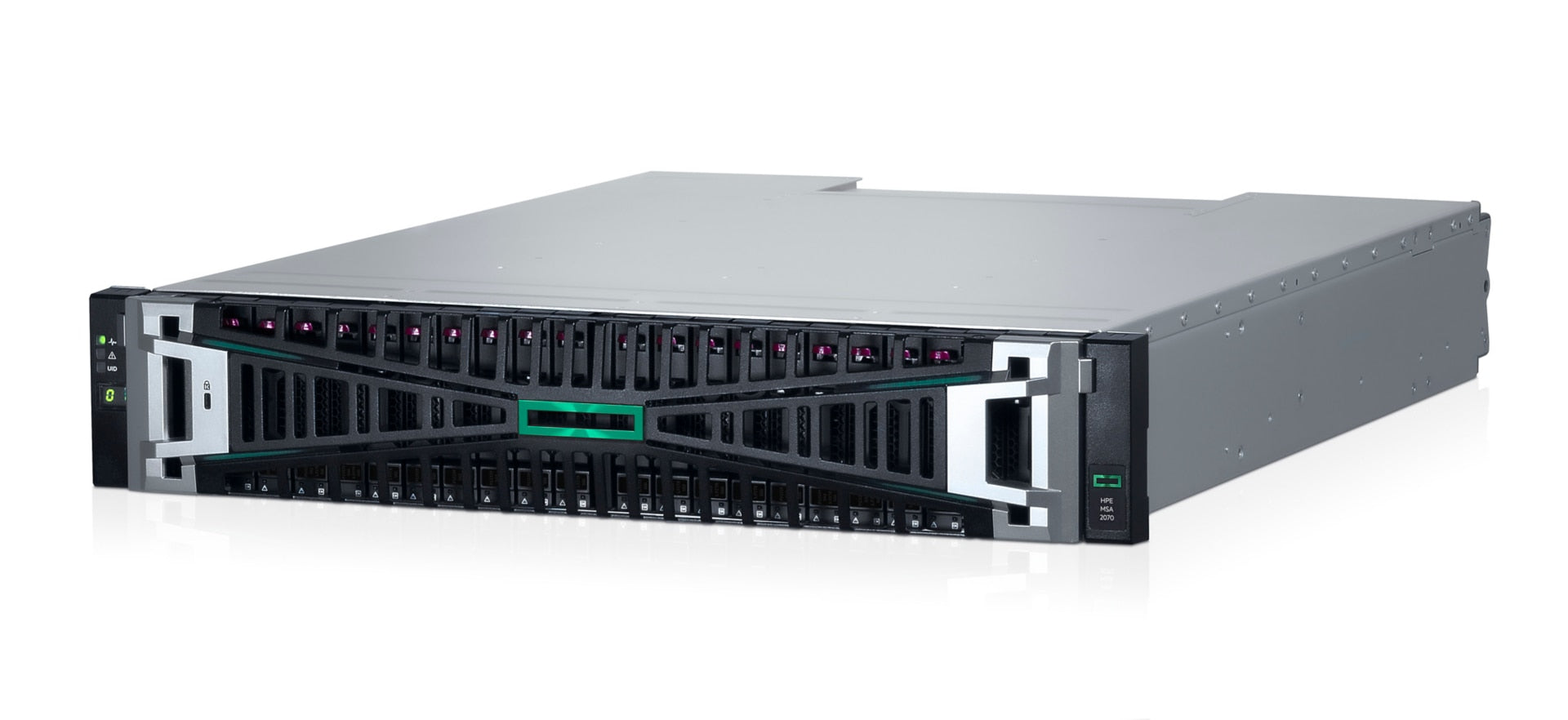 HPE MSA 2070 2U Storage Enclosure 23TB Gigabit Ethernet for Enterprises