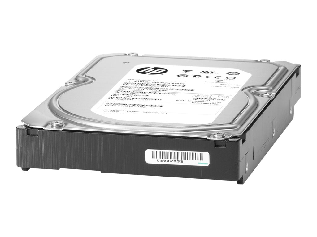 HPE Midline - Hard drive - 4 TB - hot-swap - 3.5 LFF Low Profile - SATA 6Gb/s - 7200 rpm"