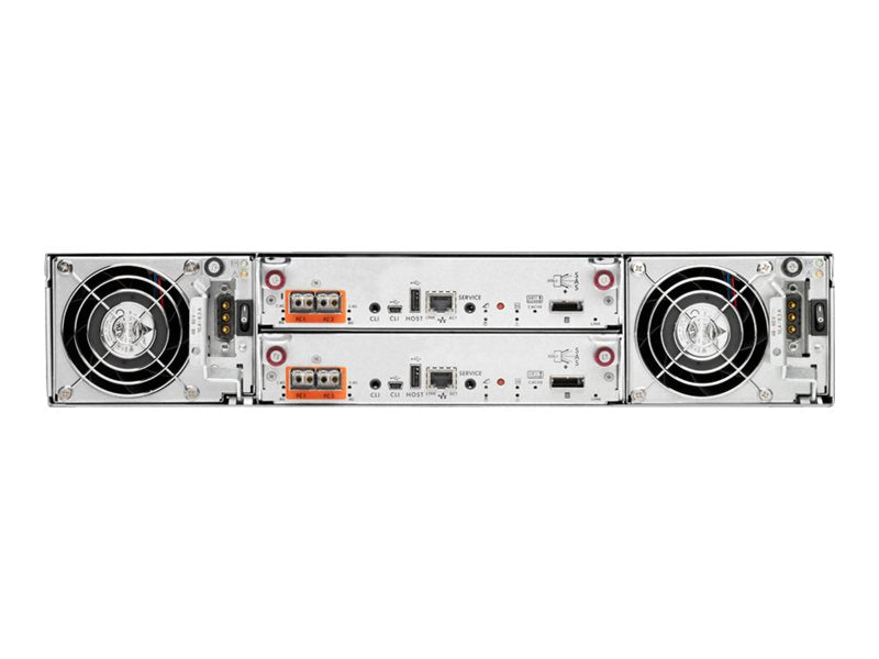 HPE Modular Smart Array 2040 SFF DC-power Chassis - Storage enclosure - 24 bays (SAS-2) - rack-mountable - 2U - remarketed - C8R11AR