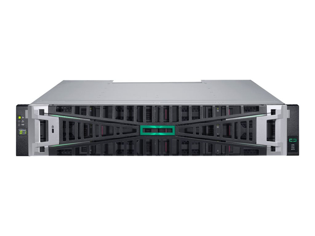 HPE Modular Smart Array 2070 16Gb Fibre Channel SFF Flash Bundle - Solid state drive array - 46 TB - 24 bays (SAS-3) - SSD 3.84 S3L66A