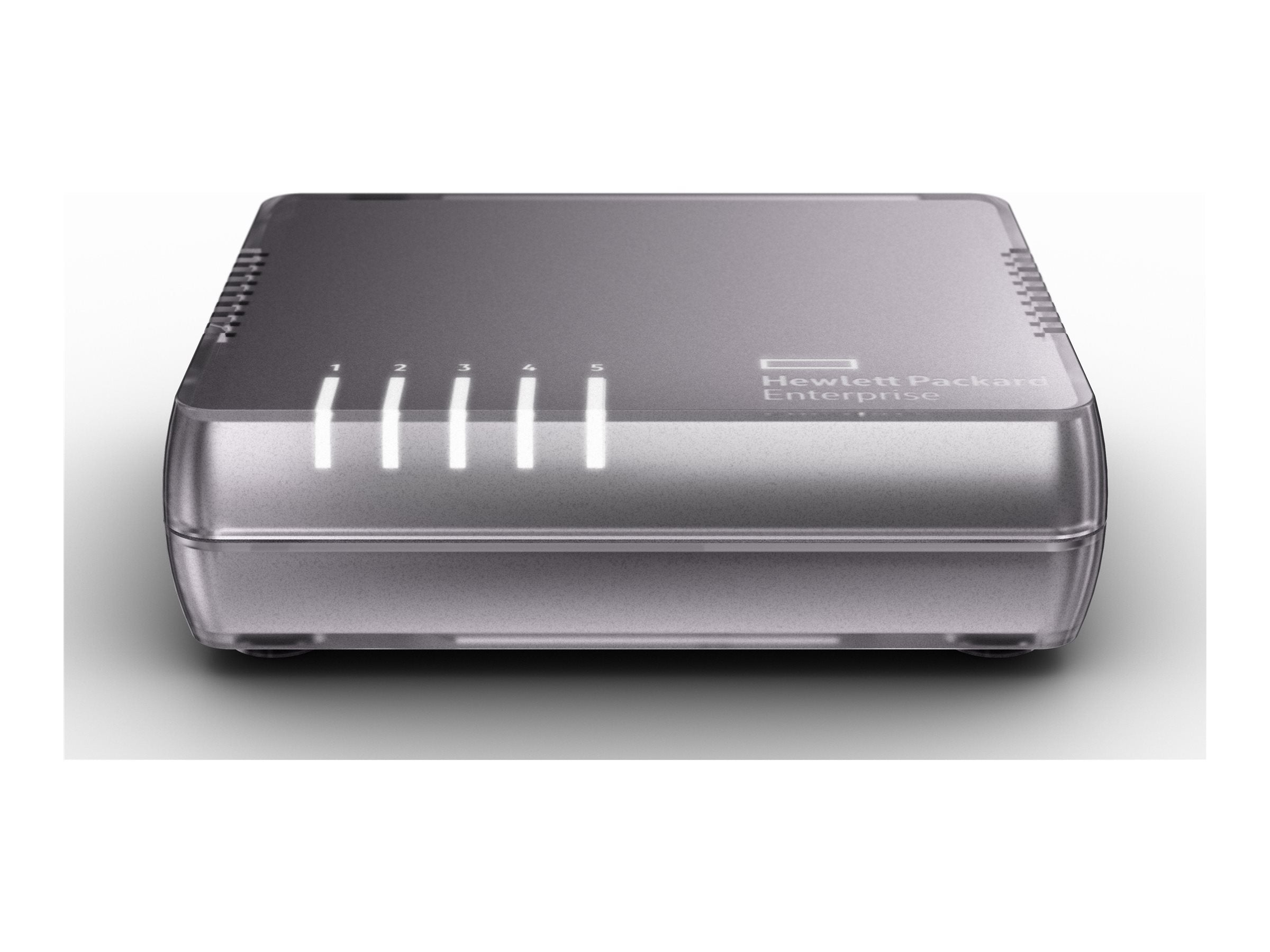 HPE OfficeConnect 1405 5G v3 - Switch - unmanaged - 5 x 10/100/1000 - desktop JH407A#1HP