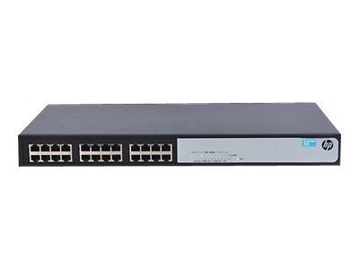 HPE OfficeConnect 1420 24G - Switch - unmanaged - 24 x 10/100/1000 - desktop, rack-mountable JG708B#B2E