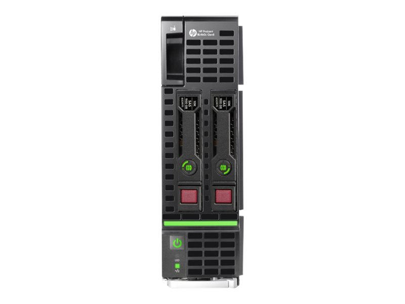 HPE ProLiant BL460c Gen8 - Server - blade 2-way - no CPU up to - RAM 0 GB - SAS - hot-swap 2.5 bay(s) - no HDD - Matrox