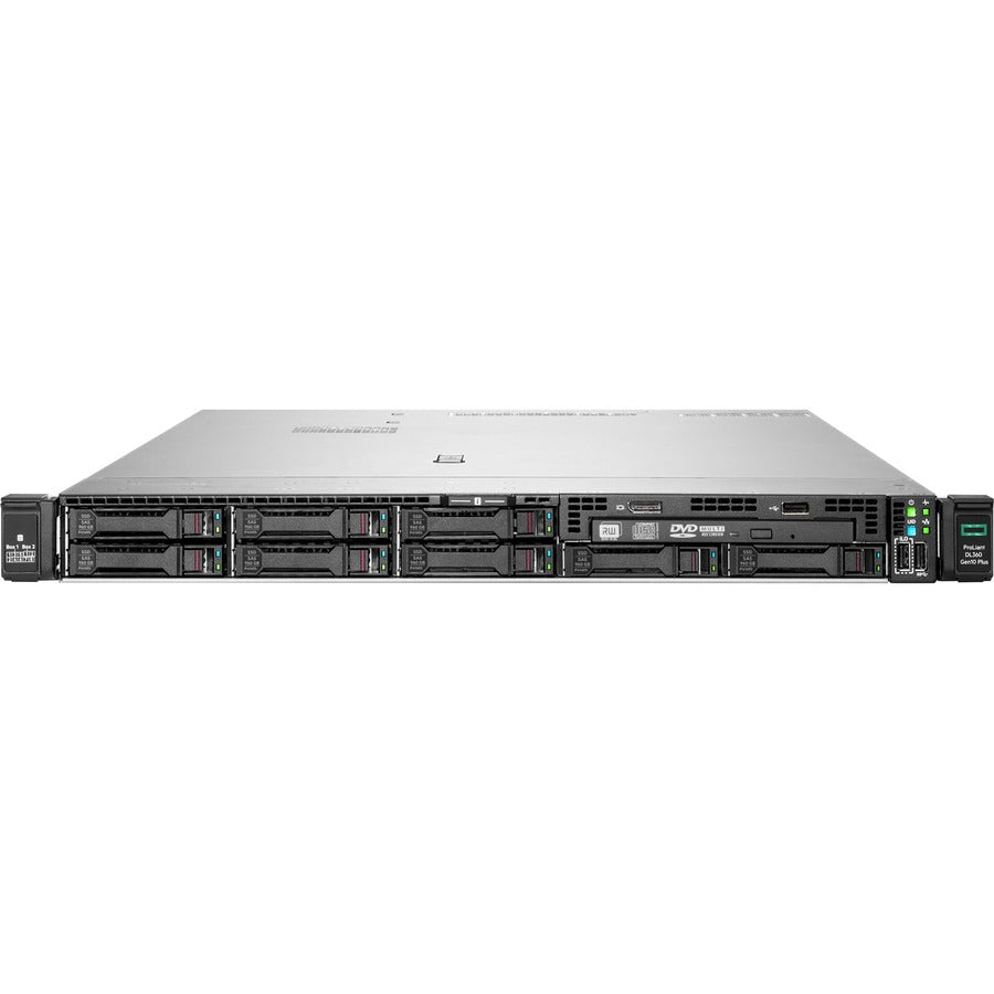 HPE ProLiant DL360 G10 Plus 1U Rack Server - 1 x Intel Xeon Silver 4309Y 2.80 GHz - 32 GB RAM - 12Gb/s SAS Controller P55240-B21