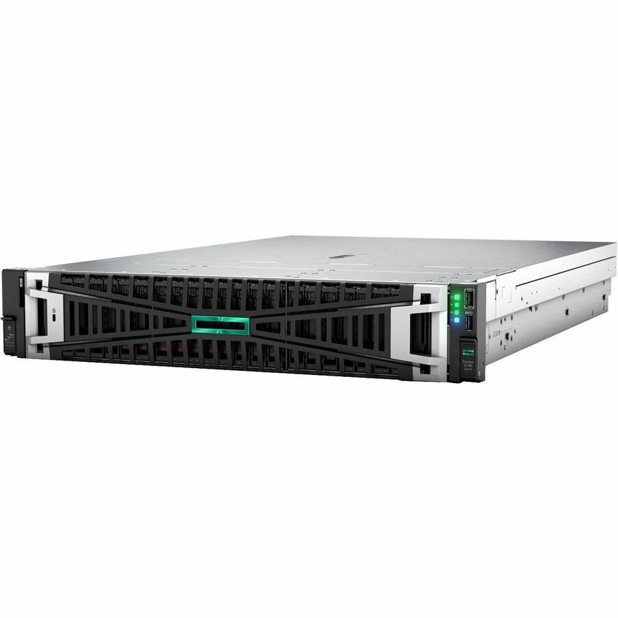 HPE ProLiant DL385 G11 2U Rack Server - 1 x AMD EPYC 9124 3 GHz - 32 GB RAM - 12Gb/s SAS C