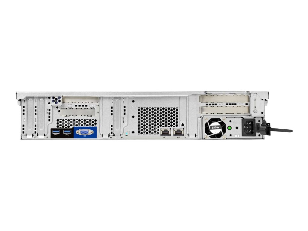 HPE ProLiant DL80 Gen9 - Server - rack-mountable - 2U - 2-way - no CPU - RAM 0 GB - SATA - hot-swap 3.5 bay(s) - no HDD