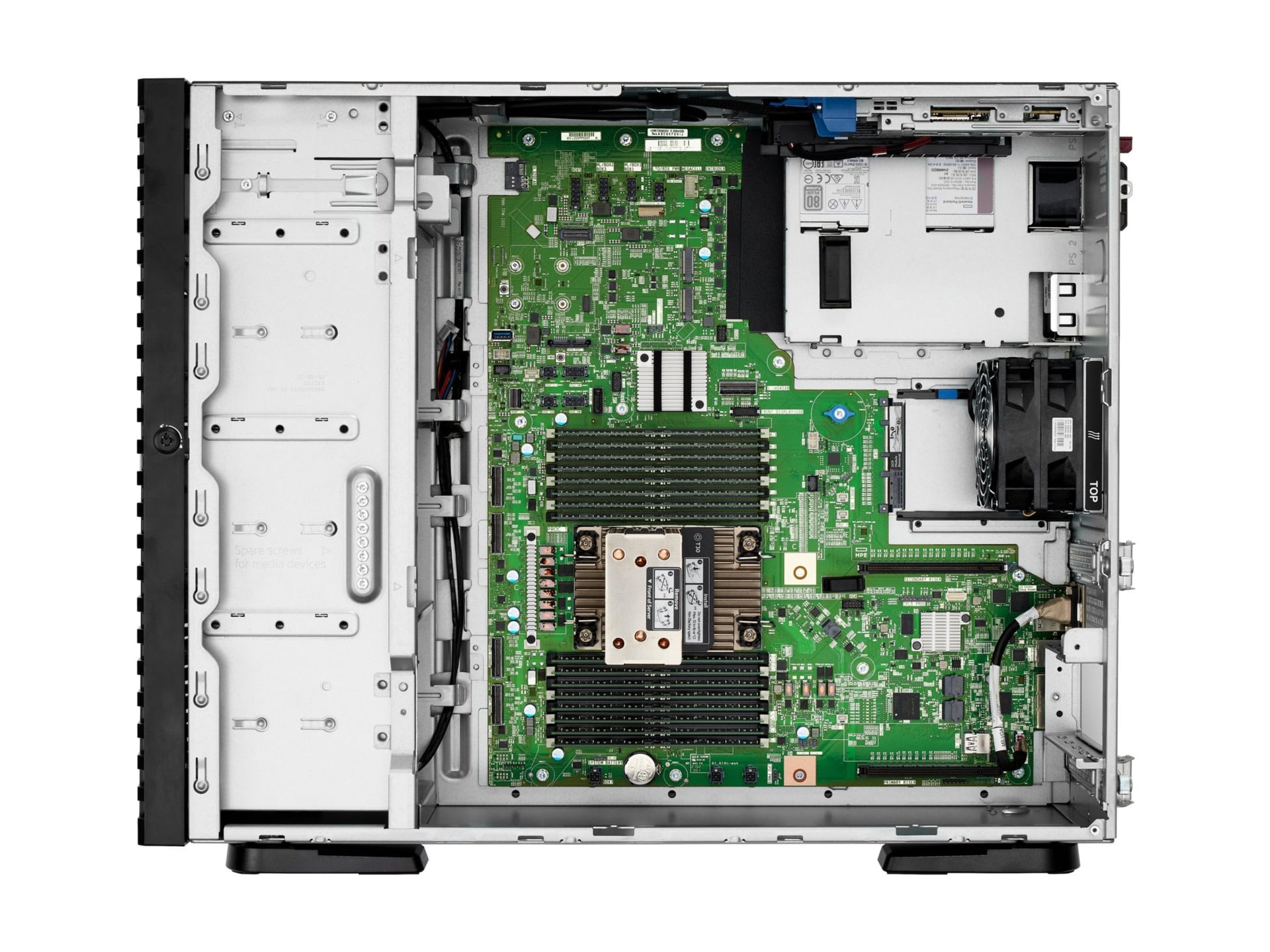 HPE ProLiant ML110 Gen11 Tower Server Intel Xeon 4510 12-Core 2.4GHz 4.1GHz