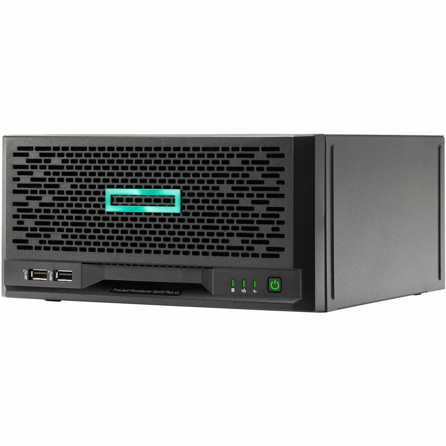HPE ProLiant MicroServer Gen10 Plus v2 Ultra Micro Tower Server - 1 x Intel Xeon E-2314 P69101-005
