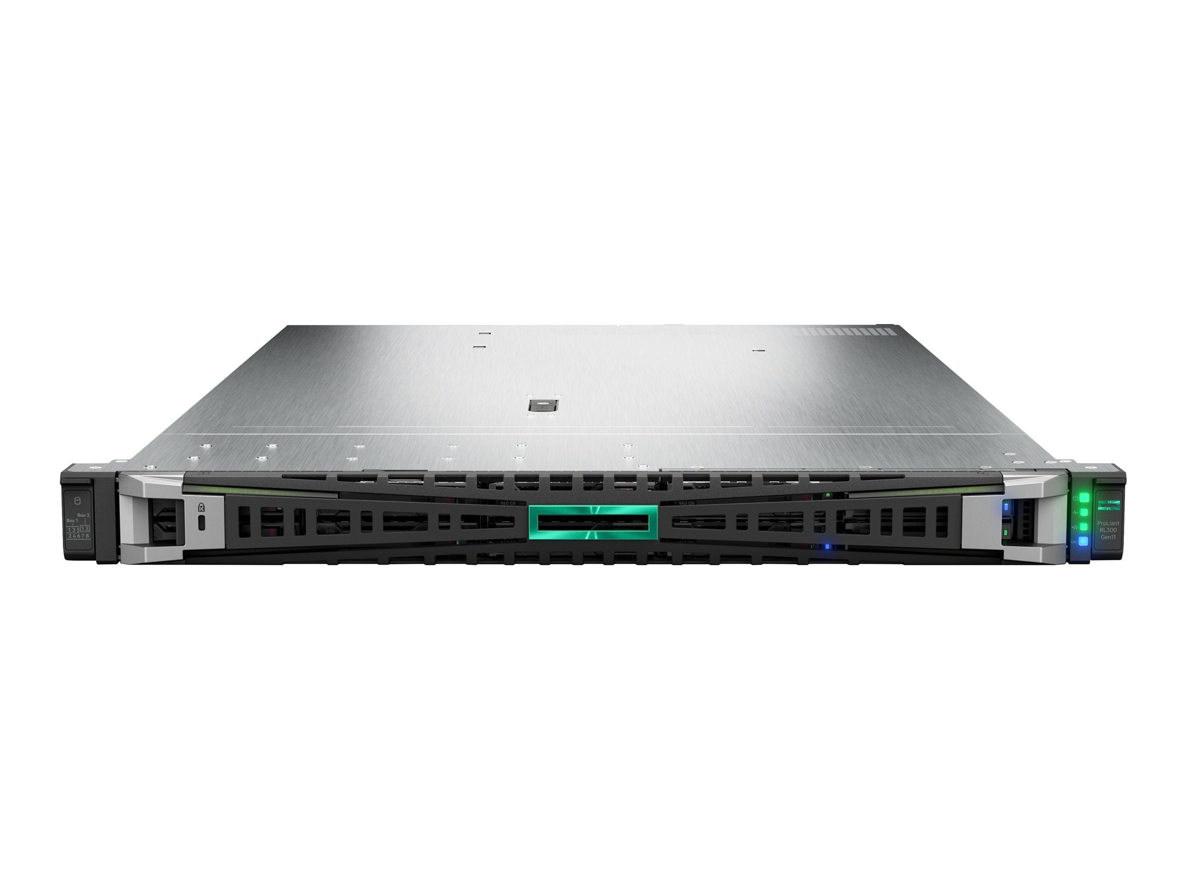HPE ProLiant RL300 Gen11 Base - Server - rack-mountable 1U - 1-way - 1 x Altra Max M128-30 up to - RAM 128 GB - NVMe - hot-swap P76339-B21