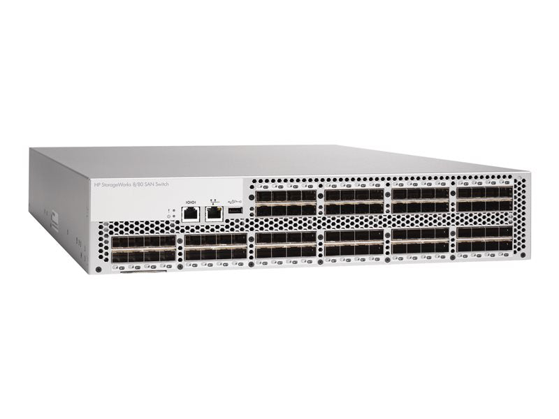 HPE SAN Switch 8/80 Power Pack+, 48 Ports, Managed