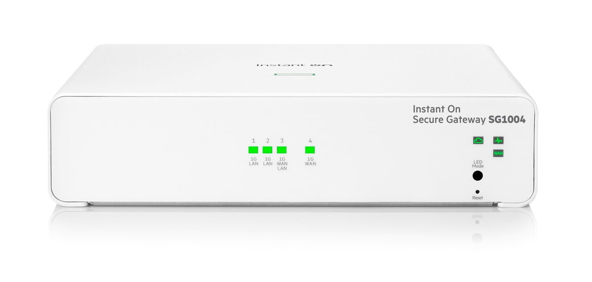 HPE SG1004 Instant On Secure Gateway 4-Port Gigabit for SMB