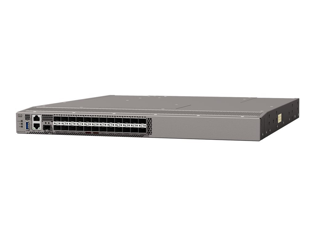 HPE SN6710C 64Gb 24/24 32Gb Short Wave SFP+ Fibre Channel v2 Switch - C-Series - switch - managed - 24 x 32Gb Fibre Channel SFP+ S0W92B#AC3