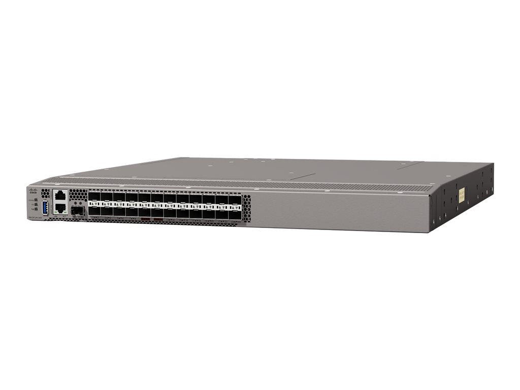 HPE SN6710C 64Gb 24/24 64Gb Short Wave SFP+ Fibre Channel v2 Switch - C-Series - switch - managed - 24 x 64Gb Fibre Channel SFP+ S0W93B#AC3