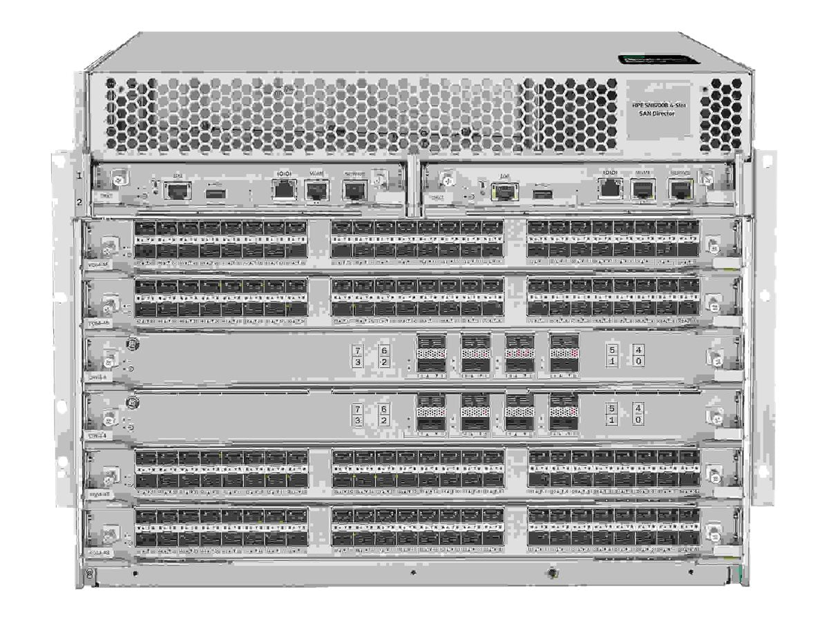 HPE SN8700B 4-slot Power Pack+ Director - Switch - managed - rack-mountable R6A98A