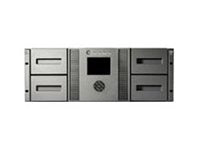 HPE StorageWorks MSL4048 - Tape library - LTO Ultrium - max drives: 4 - rack-mountable - 4U - barcode reader - remarketed AK381AR