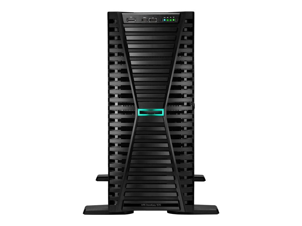 HPE StoreEasy 1570 Performance - NAS server - 4 bays - 8 TB - Serial ATA-600 / SAS 3.0 / PCI Express (NVMe) - HDD 2 TB x 4 - S2A25A