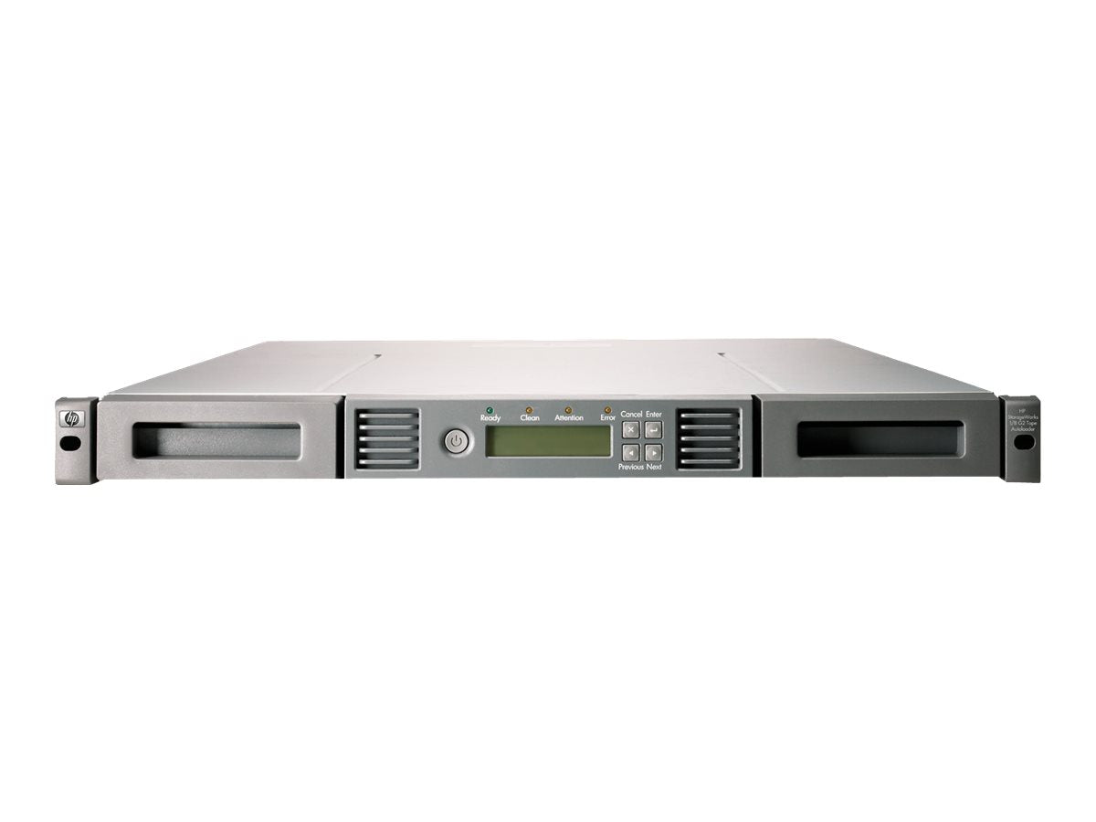 HPE StoreEver 1/8 G2 Ultrium 6250 - Tape autoloader - 20 TB / 50 TB - slots: 8 - LTO Ultrium (2.5 TB / 6.25 TB) x 1 - Ultrium C0H18AR