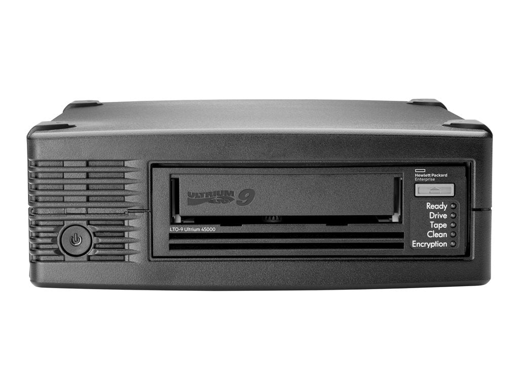 HPE StoreEver 45000 - Tape drive - LTO Ultrium (12 TB / 30 TB) - Ultrium 9 - SAS-2 - external - encryption - remarketed BC042AR