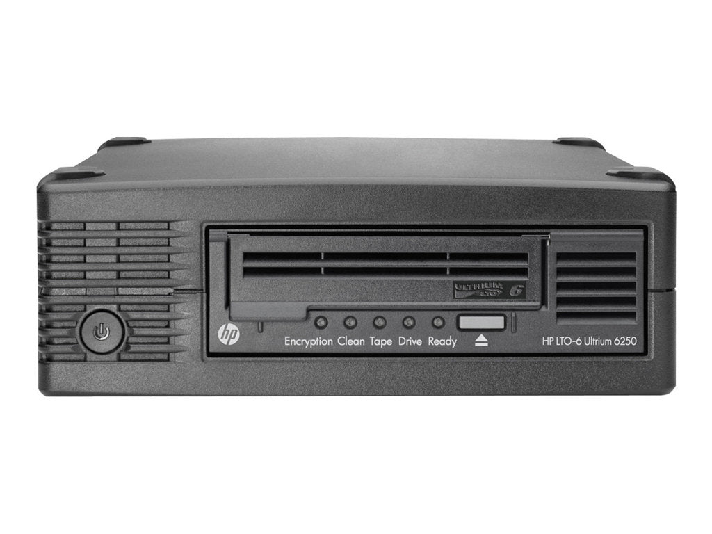 HPE StoreEver 6250 - Tape drive - LTO Ultrium (2.5 TB / 6.25 TB) - Ultrium 6 - SAS-2 - external - encryption - remarketed - for EH970AR#AC3