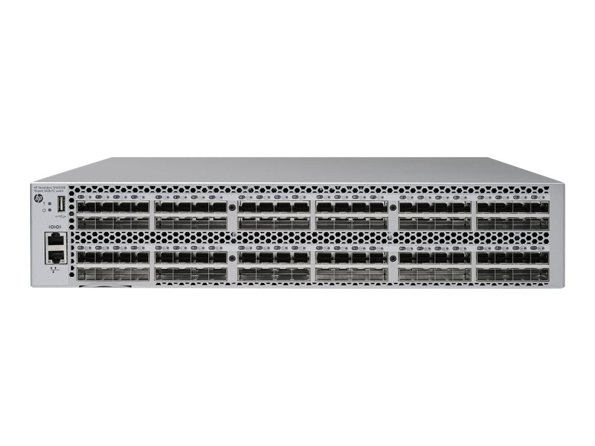HPE StoreFabric SN6500B 16Gb 96-port/48-port Active Power Pack+ Fibre Channel Switch - Switch - managed - 48 x 16Gb Fibre Channel C8R44AR#AC3