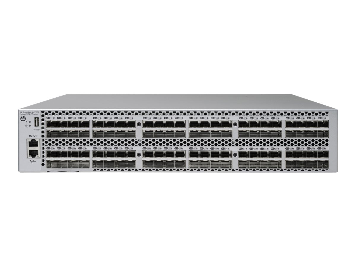 HPE StoreFabric SN6500B Power Pack+ - Switch - managed - 96 x 16Gb Fibre Channel SFP+ - rack-mountable - remarketed - HPE Complete C8R42AR#AC3