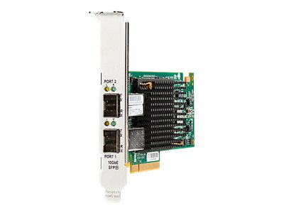 HPE TDSourcing 557SFP+ - Network adapter - PCIe 3.0 x8 - 10 Gigabit SFP+ x 2 - refurbished - for HPE ProLiant DL20 Gen9,