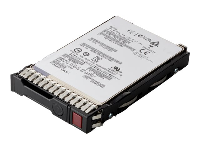 HPE Write Intensive - SSD - 400 GB - hot-swap - 2.5 SFF - SAS 12Gb/s - with HPE Smart Carrier"