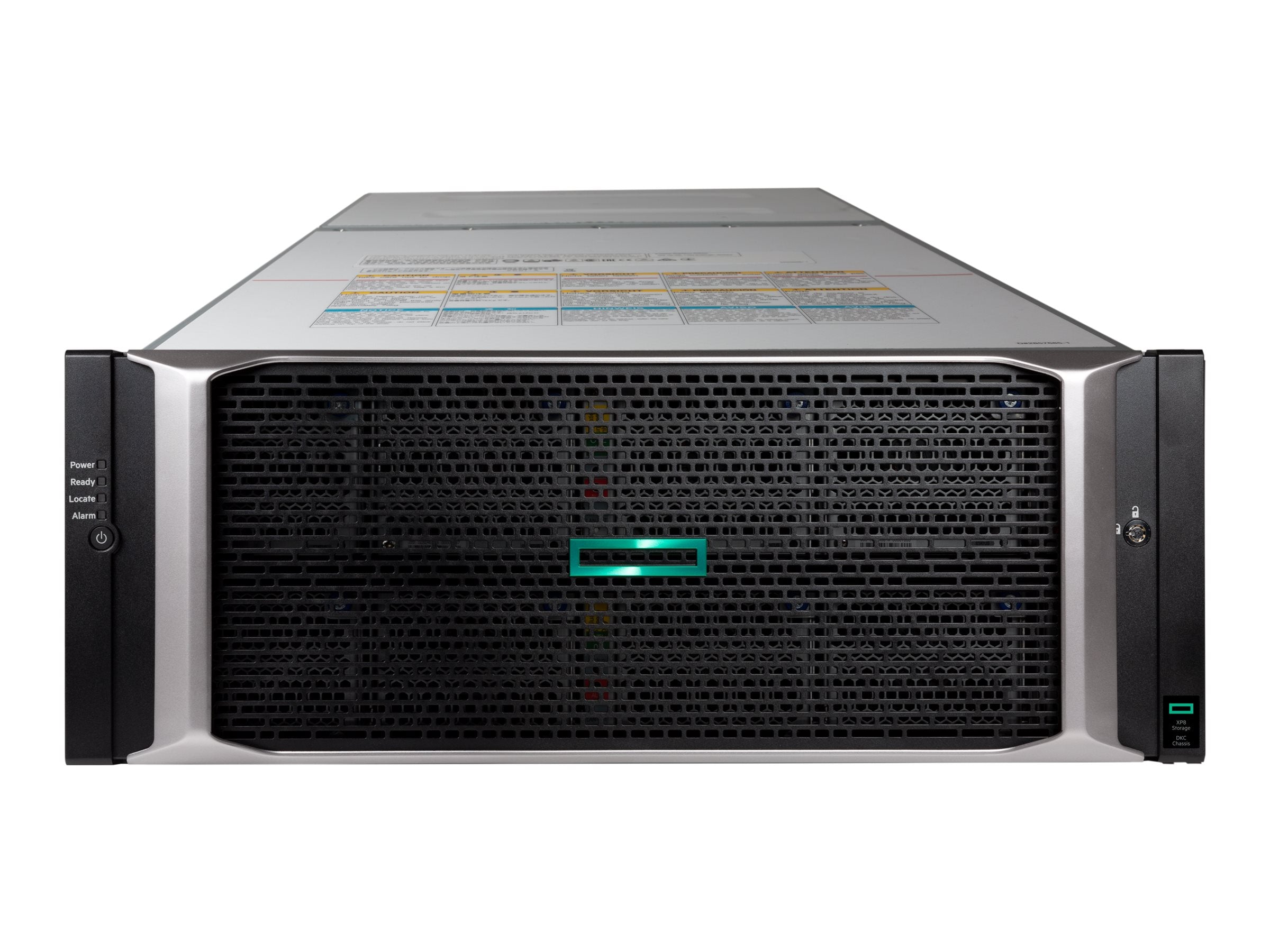 HPE XP8 - Flash storage array - 192 bays - iSCSI (10 GbE), 16Gb Fibre Channel (external) - rack-mountable R0L99A