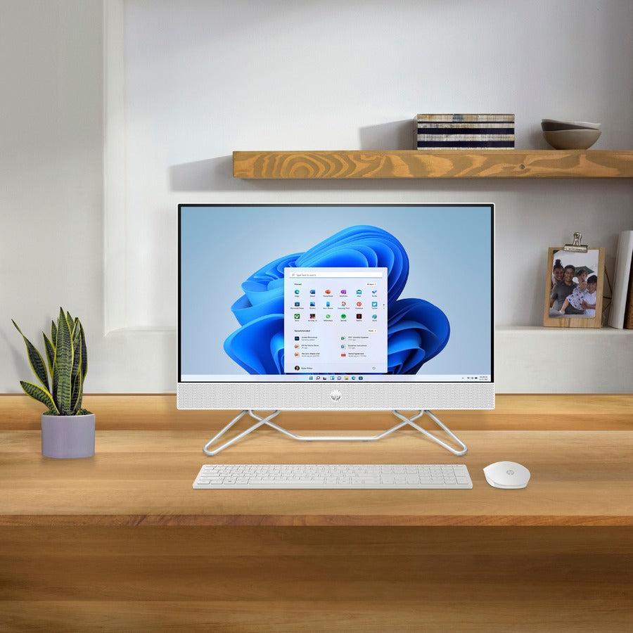 HPI SOURCING - NEW 24-cb1000a 24-cb1257c All-in-One Computer - AMD Ryzen 7 5825U Octa-core (8 Core) - 12 GB RAM DDR4 SDRAM - 1 TB HDD - 256 GB M.2 PCI Express NVMe SSD - 23.8 Full HD 1920 x 1080 Touchscreen Display - Desktop - Starry White" 1J9C0AA#ABA