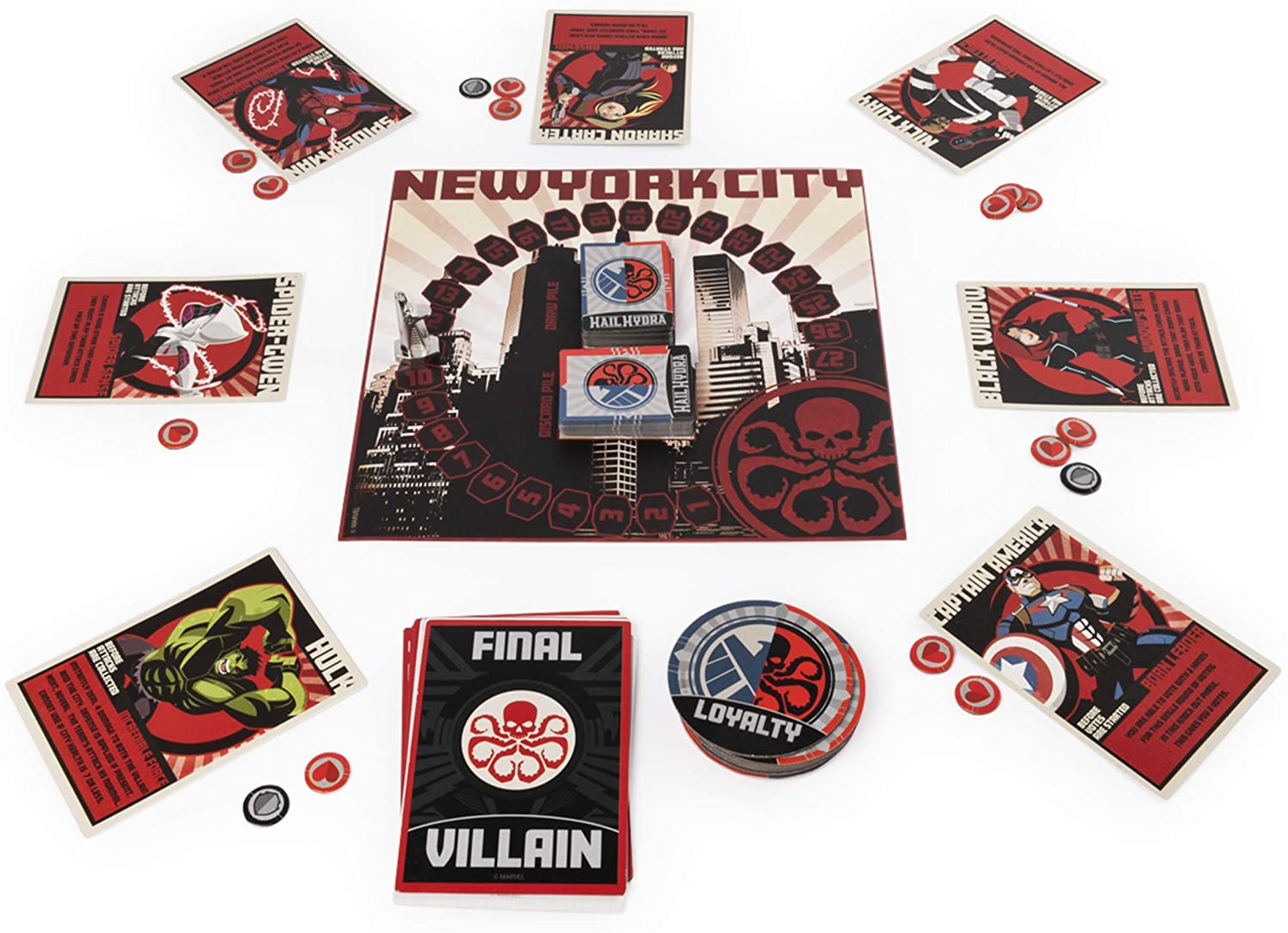 Hail Hydra - Marvel Hero Board Game