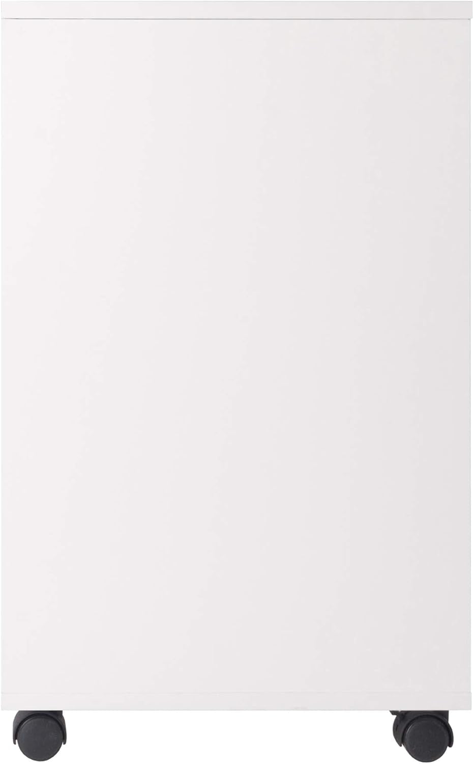 Halifax White Mobile Filing Cabinet With 3 Drawers