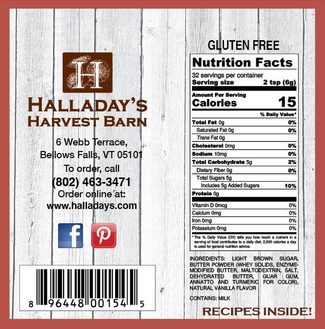 Halladays Carmel Apple Dip