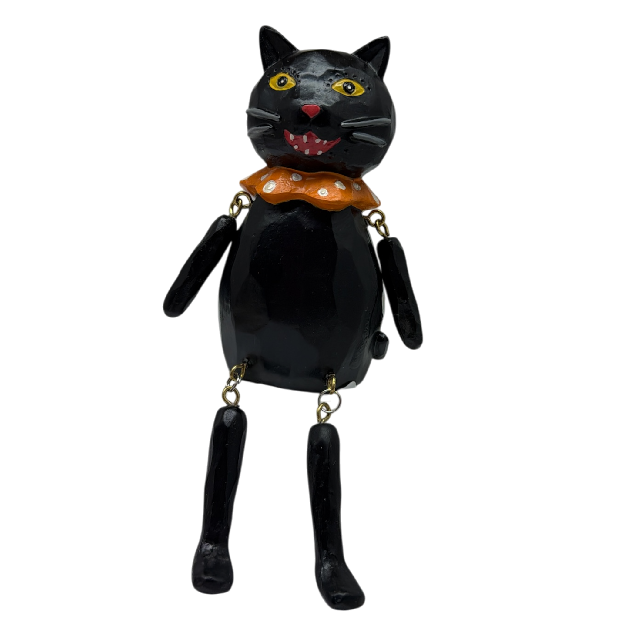 Halloween Black Cat Shelf Sitter