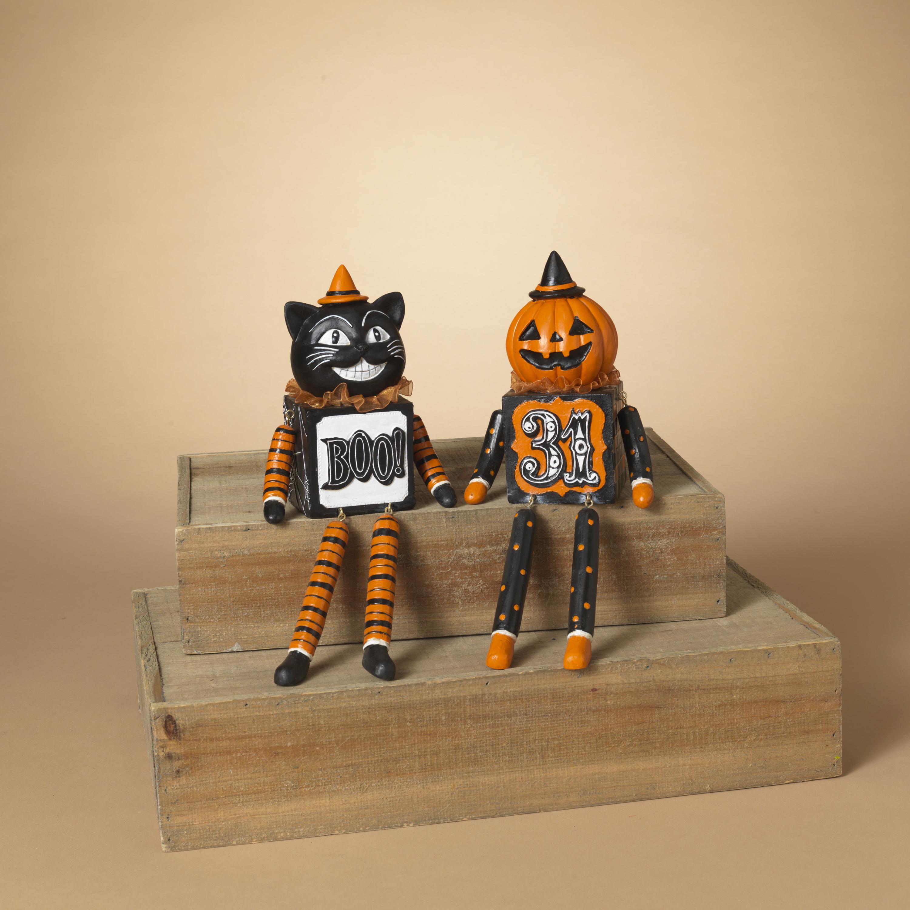Halloween Dangle leg Shelf Sitter -