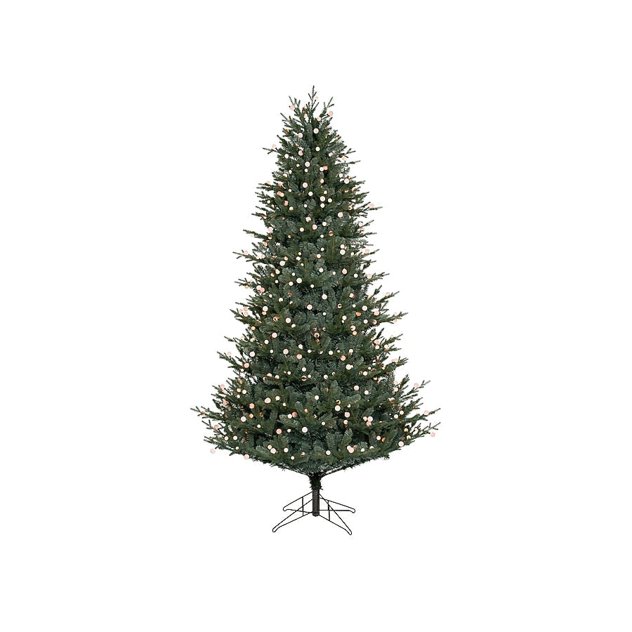 Hamilton Fir Christmas Tree with Color Changing LED Lights - 7.5 Foot