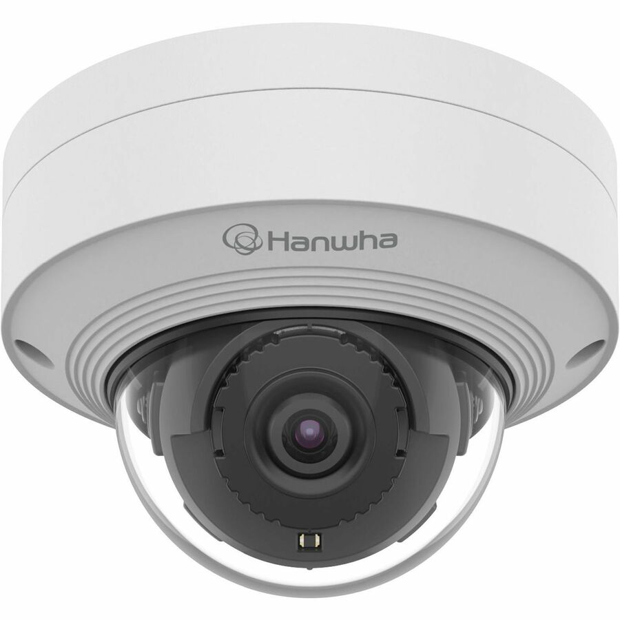 Hanwha QNV-C8012 5 Megapixel Outdoor Network Camera - Color - Dome - White - Infrared
