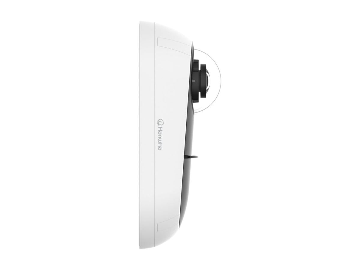 Hanwha T Series 5MP AI Panoramic Wall Mount Camera 30FPS