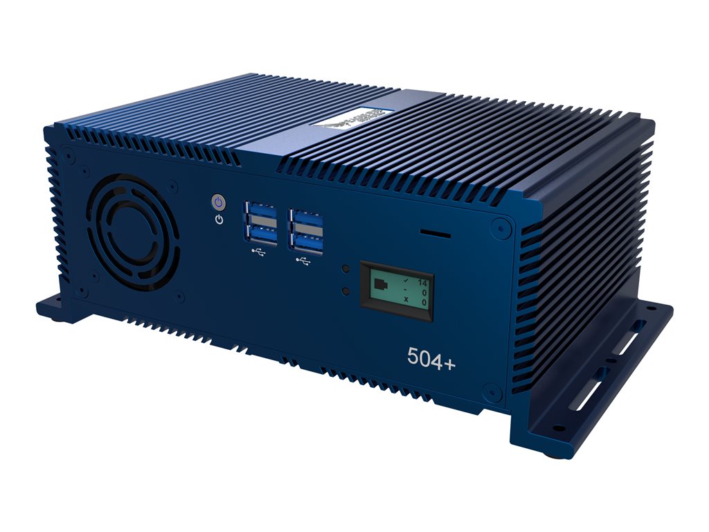 Hanwha Vision WiseNet SKY Bridge 504+ - Cloud storage video transcoder - 72 channels 2 TB SU504P-0