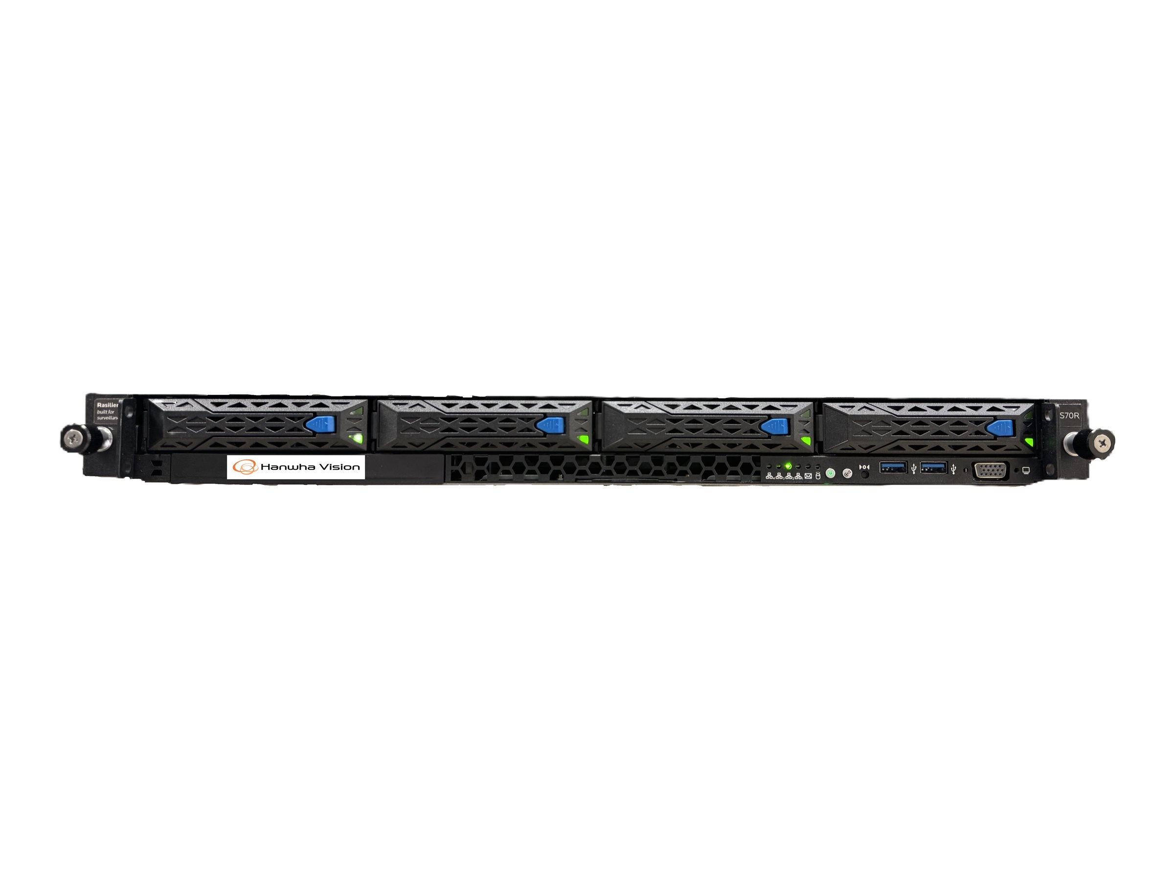 Hanwha Vision WiseNet WAVE WRR-P-E201W - NVR 48 TB - networked - 1U