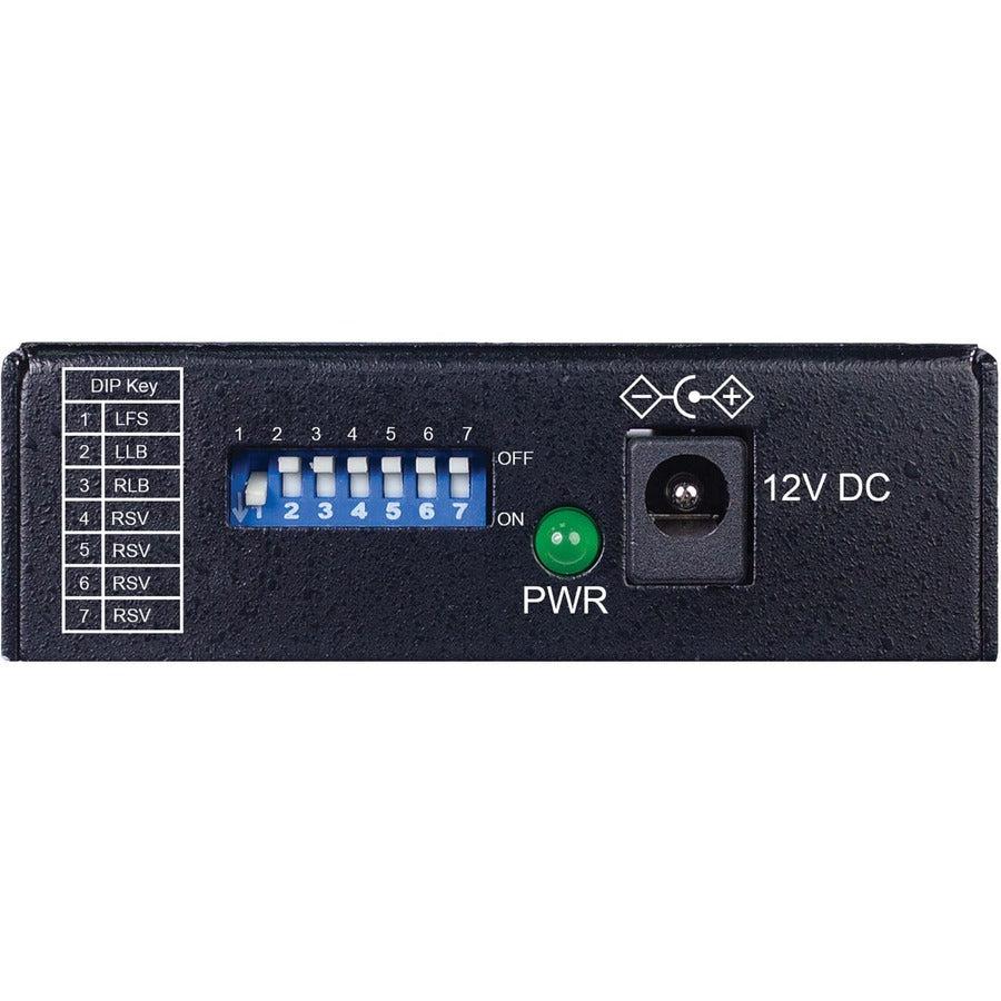 Hardened Gigabit Media Converter - Industrial 10/100/1000 Mbps SC Multimode Fiber | Tripp Lite by Eaton N785-H01-SCMM