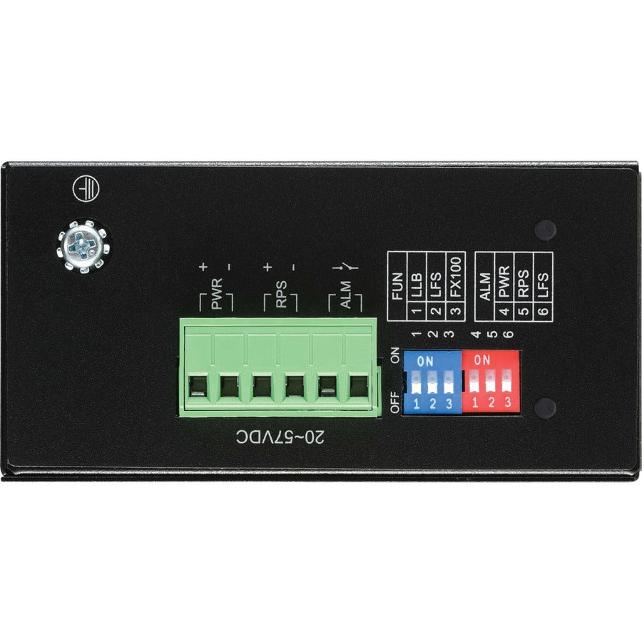 Hardened Media Converter - Industrial Gigabit Ethernet to Fiber | Tecisoft N785-H01-SFP-D