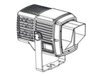 Harman Glare Shield, Exterior Projection 500, aluminum