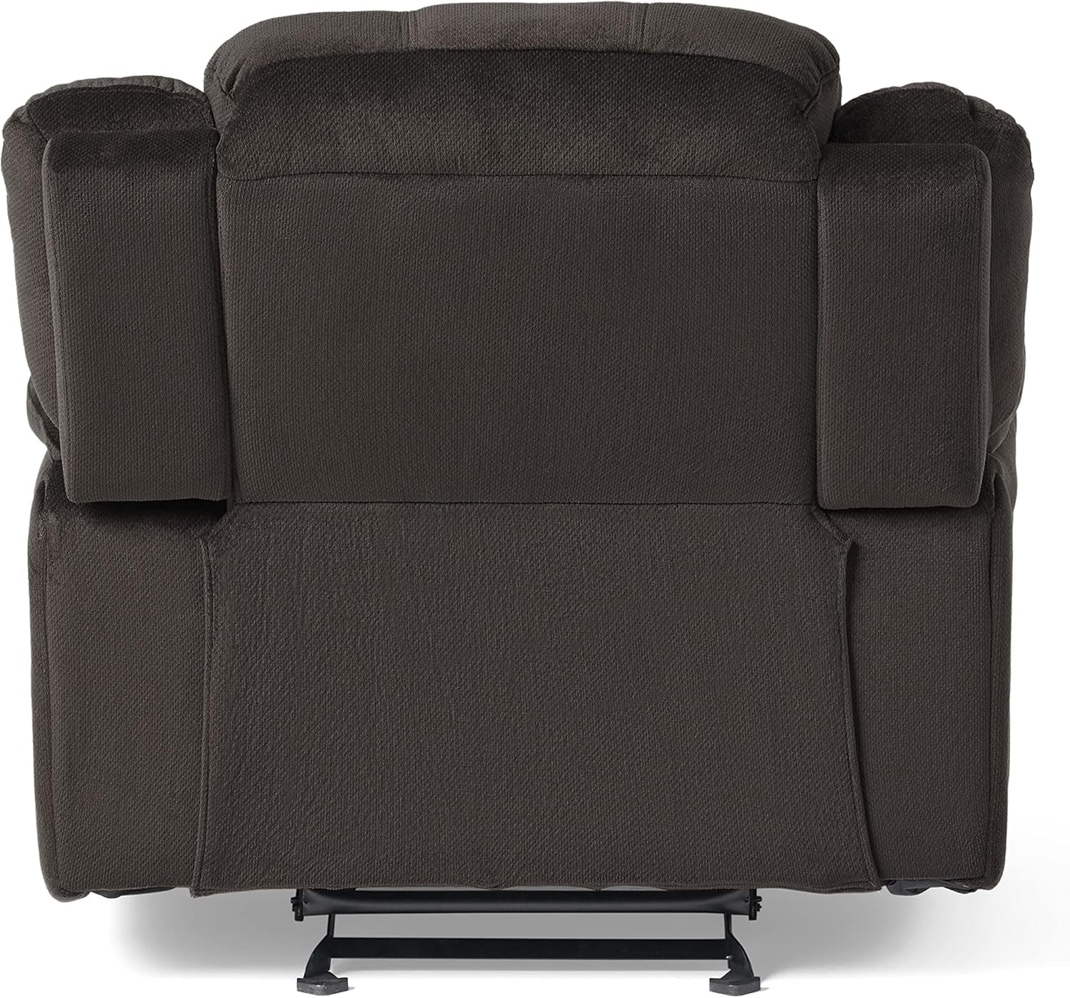 Hawthorne Chocolate Brown Glider Recliner Dual Function
