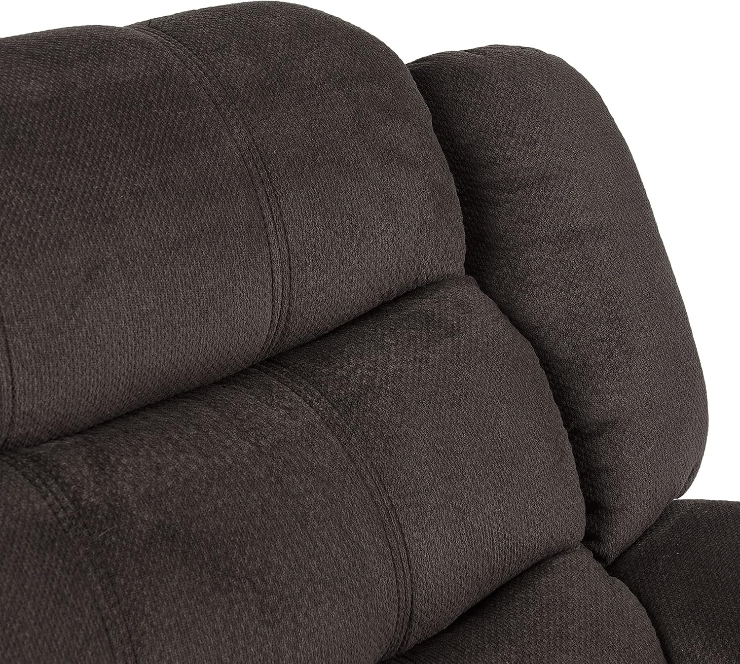 Hawthorne Chocolate Brown Glider Recliner Dual Function