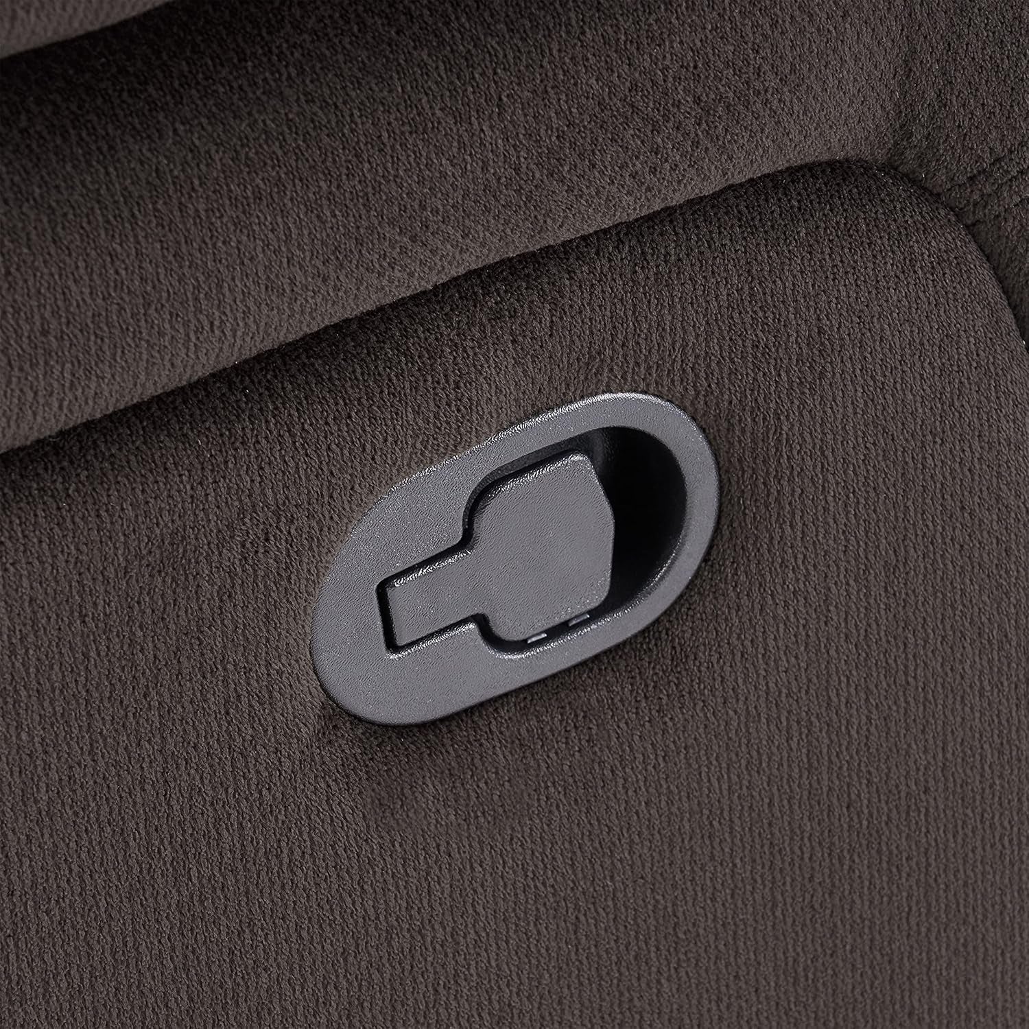 Hawthorne Chocolate Brown Glider Recliner Dual Function