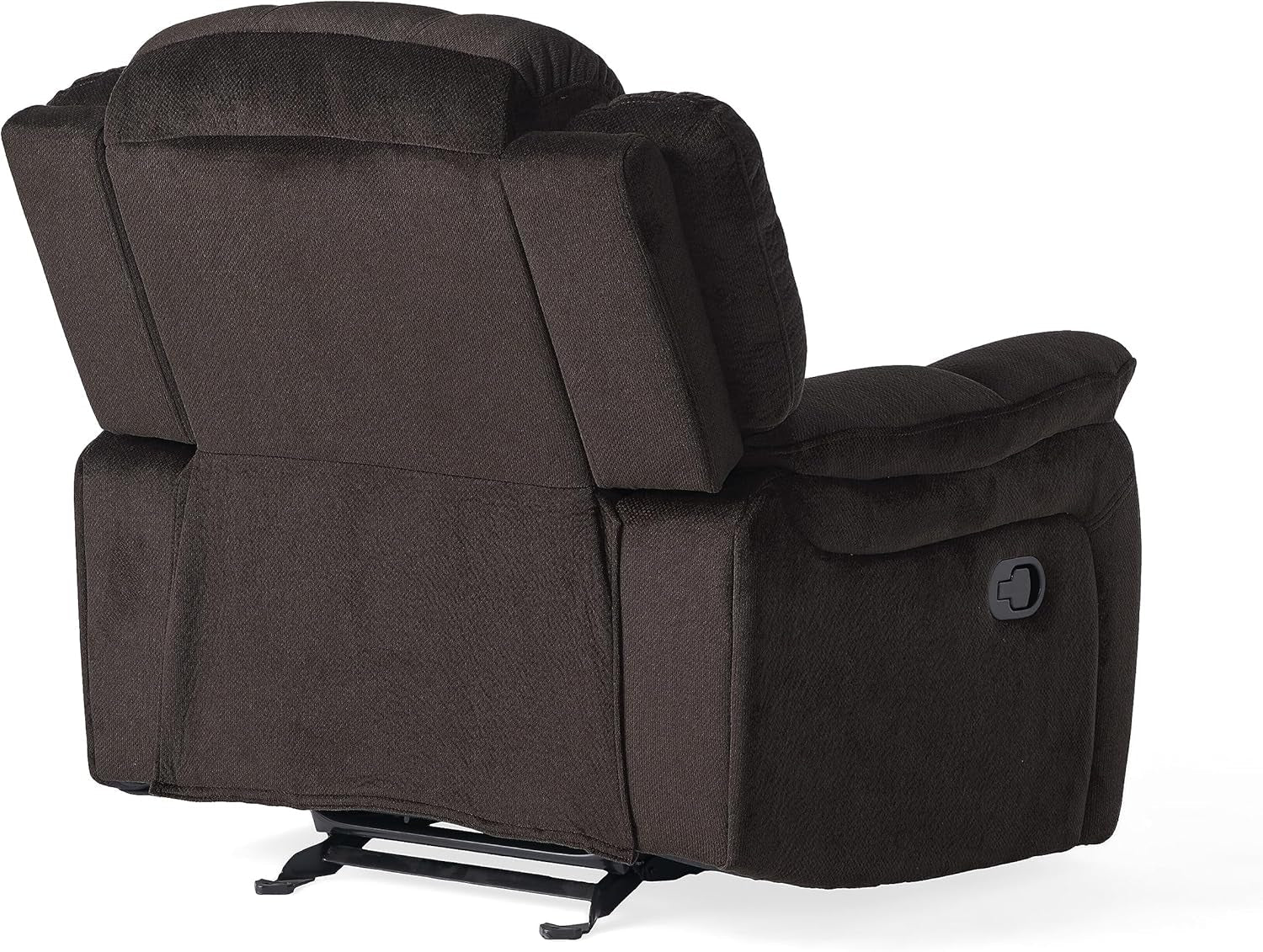 Hawthorne Chocolate Brown Glider Recliner Dual Function