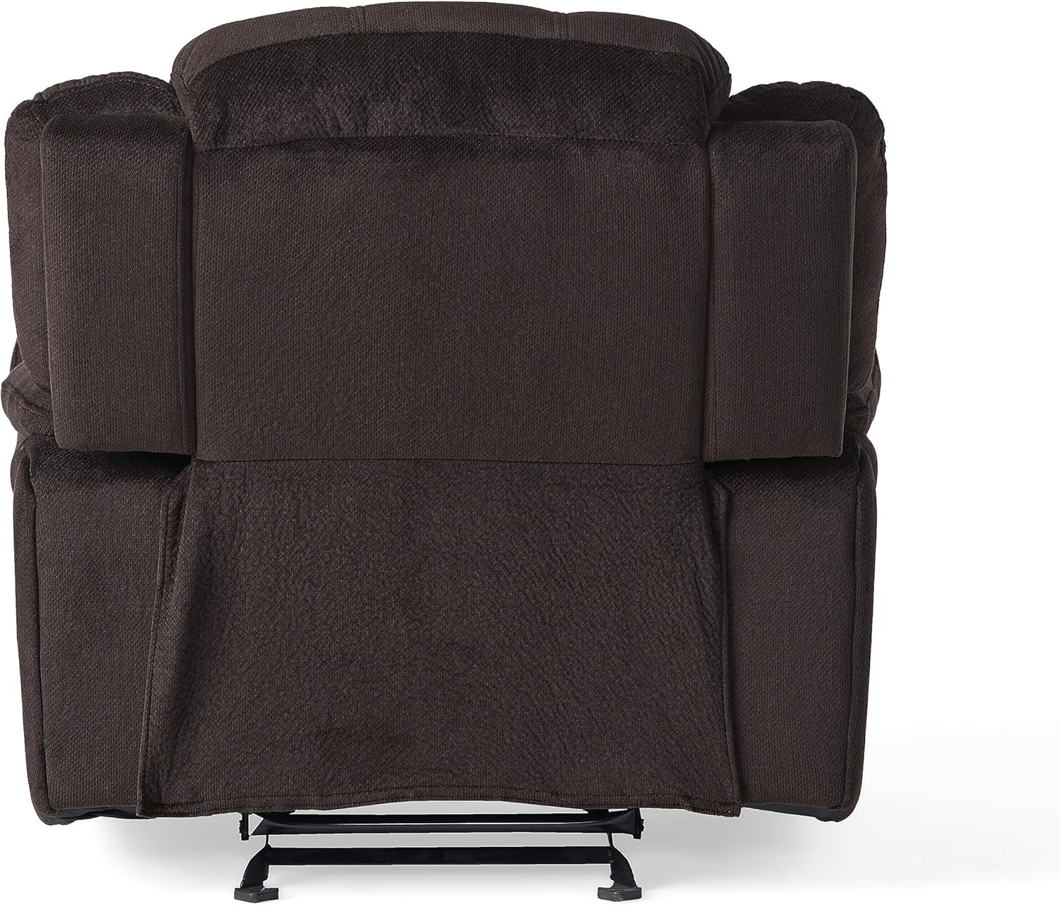 Hawthorne Chocolate Brown Glider Recliner Dual Function