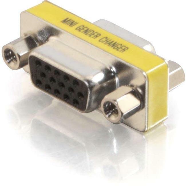 Hd15 Vga F/F Mini Gender Changer (Coupler)